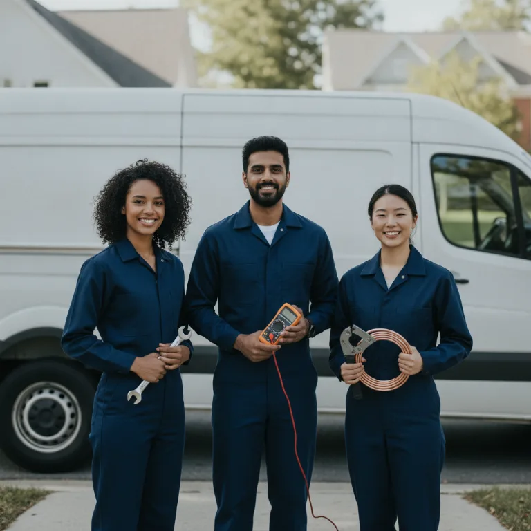 HVAC team in Dumfries